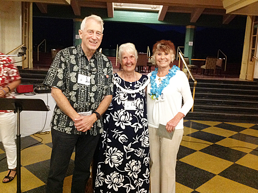 Kenneth Knicker, Lorilla LaPlante and Judy Genovese.