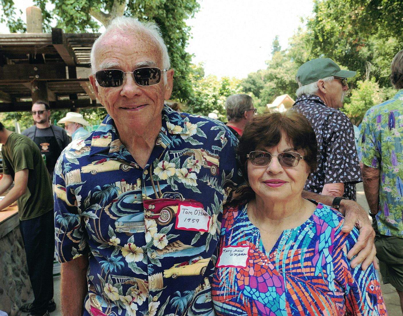 2025 Alumni Picnic Tom and Mary Ann O'Hara